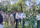 Plantation by by Hon'ble Mr. Justice Manoj Kumar Tiwari, Senior Judge, Hon'ble High Court of Uttarakhand and Executive Chairman of Uttarakhand SLSA, Nainital